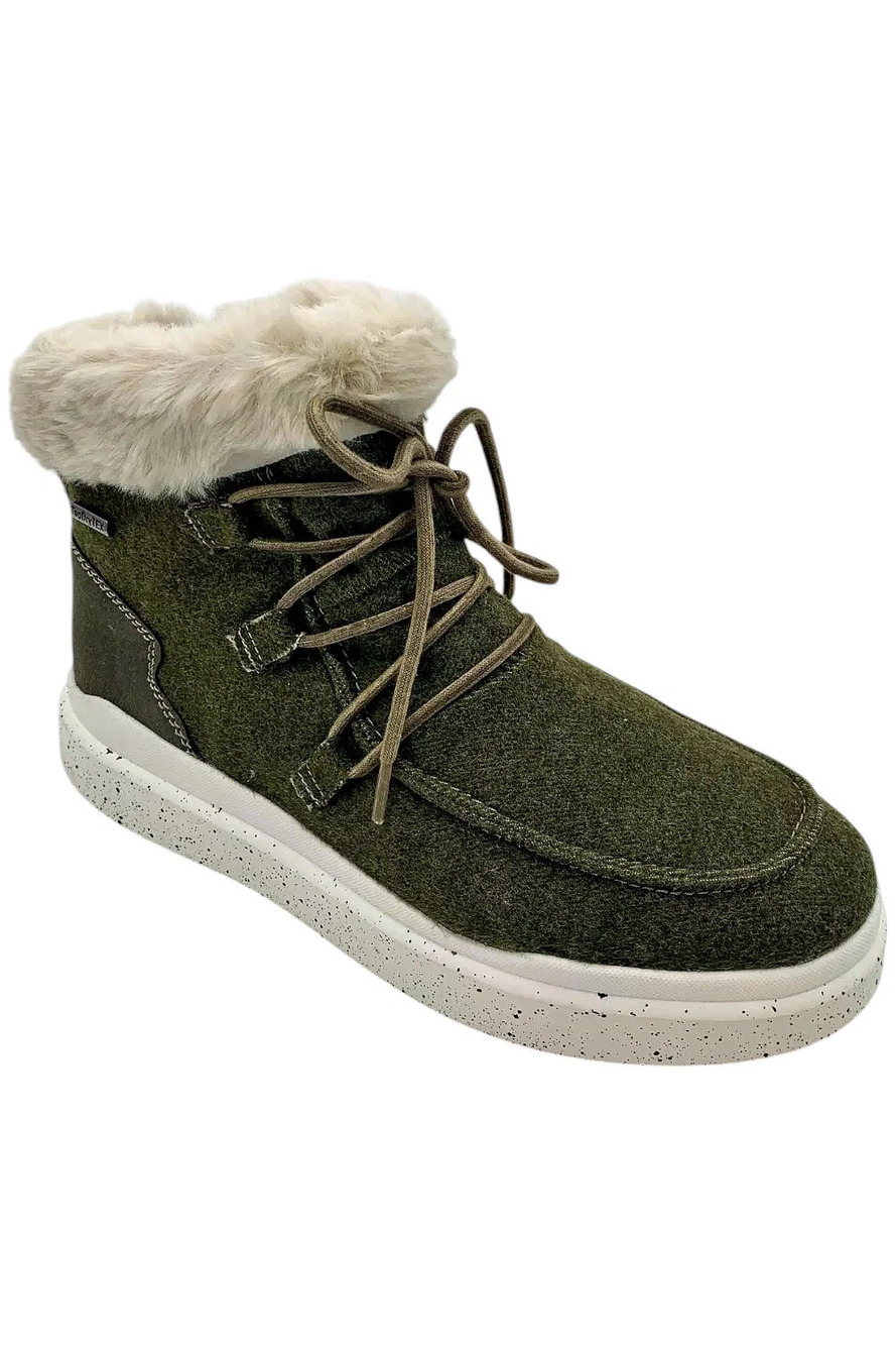 Romika Womens Helsinki 01 Boot Olive/Kombi - Medium
